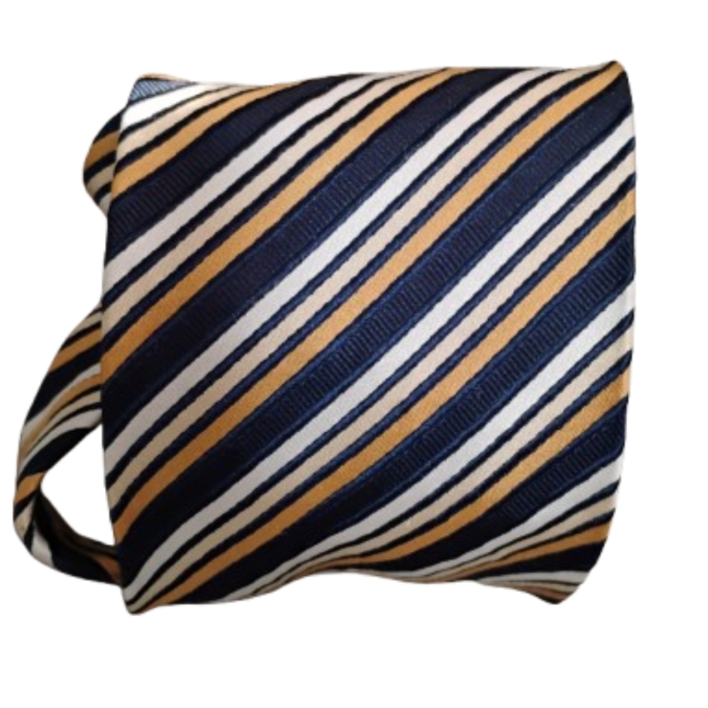 Foggia 100Silk Striped Tie